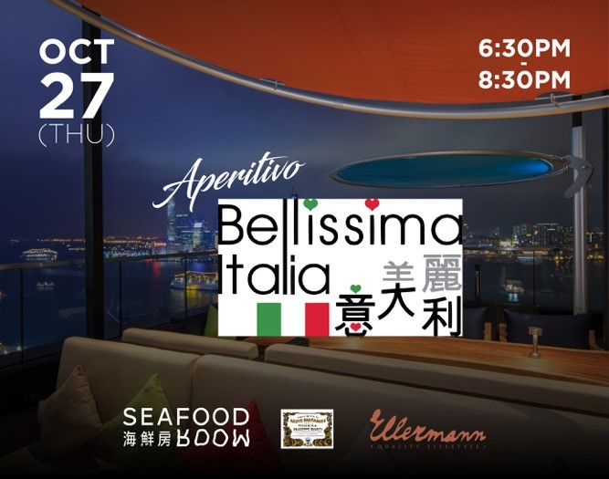 Aperitivo Bellissima Italia SeaFood Room